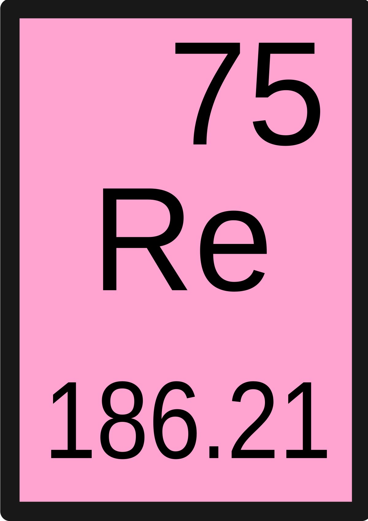 rhenium symbol