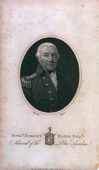 <span class="mw-page-title-main">Richard Rodney Bligh</span> Royal Navy admiral (1737–1821)
