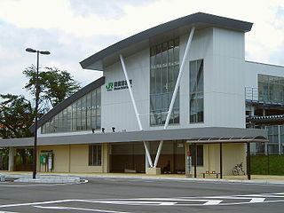 Rikuzen-Ochiai Station railway station in Sendai, Miyagi prefecture, Japan