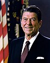 Ronald Reagan, fortieth President of the United States