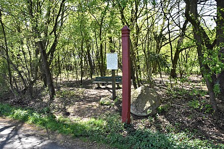 Rote Säule Berge Anten