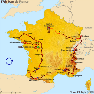 2000 Tour de France cycling race