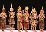 Apsara dancers of the Royal Ballet of Cambodia