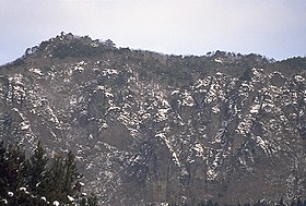 城跡のある霊山