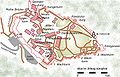 Plan der Festung König­stein in der Gegen­wart