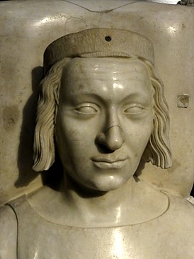Saint-Denis (93), basilique, gisant de Charles V sculpté lorsqu'il avait 27 ans 2.jpg