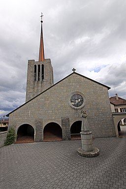 Katolsk kyrka i Bussy