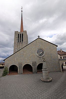 The church of Saint-Maurice at Bussy