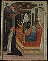 Catharina smeekt Christus haar moeder op te wekken uit de dood
