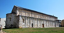 The medieval Basilica of San Gavino in Porto Torres San Gavino Aussenansicht.JPG