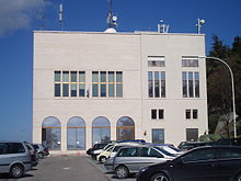 Seat of the presidency and general management of SMRTV in San Marino; John F. Kennedy Avenue, 13 San Marino RTV sede centrale.jpg