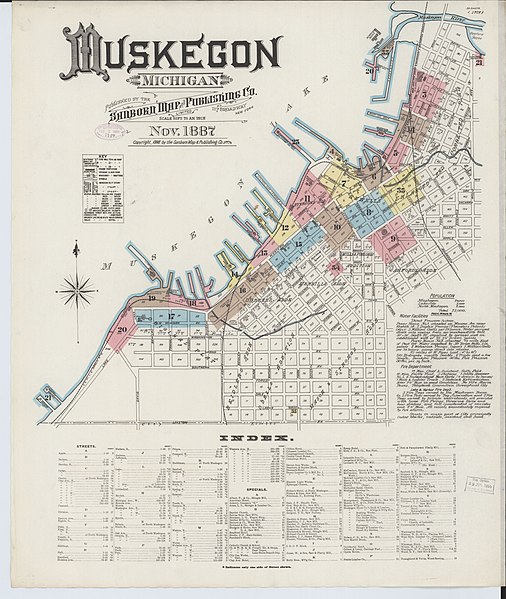 File:Sanborn Fire Insurance Map from Muskegon, Muskegon County, Michigan. LOC sanborn04122 002-1.jpg