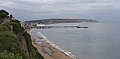 2013-09-11 15:54 Looking down on the beach at Sandown.