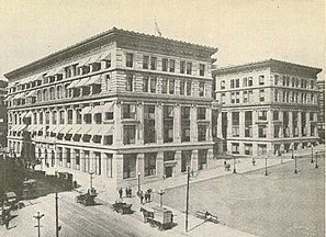 English: The County-City Building, c. 1919. As of 2010, this has had additional floors added, and is now the King County Courthouse.