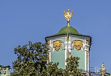 Former optical telegraph tower on the Winter Palace in Saint Petersburg, Russia Semaphore Line Tower on Winter Palace.jpg