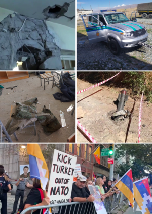 September 2022 Armenia–Azerbaijan clashes collage.png