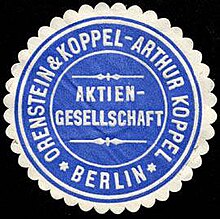 Orenstein & Koppel 220px-Siegelmarke_Orenstein_%26_Koppel_Aktiengesellschaft