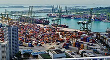 Port of Singapore Singapore Port viewed from The Pinnacle@Duxton 08.jpg