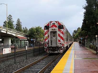 How to get to San Antonio Caltrain Station with public transit - About the place
