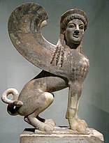 Sphinx, c. 530 BC, Attica Sphinx MET 11.185.jpg