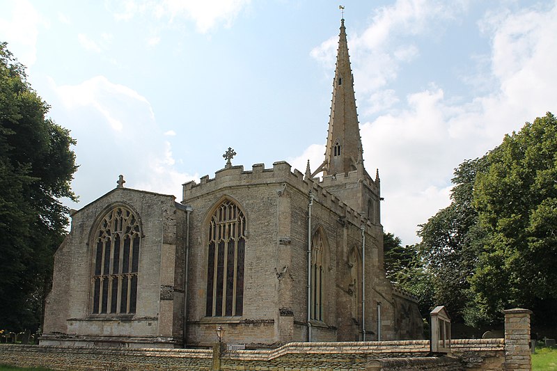 File:St Michael ^ All Angels' church, Uffington - geograph.org.uk - 3135349.jpg