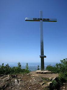 Auf dem Gipfel des Staufen