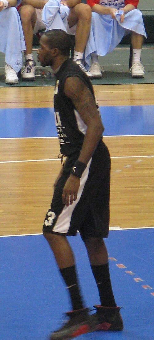 Lasme with Partizan in February 2009