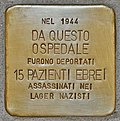 Stolperstein Giovanni e Paole Hospital (Venise) .jpg