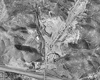 Stringfellow Acid Pits toxic waste dump in Riverside County, California, USA