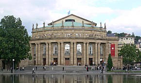 Staatsoper Stuttgart, home to the Stuttgart Ballet (Source: Wikimedia)