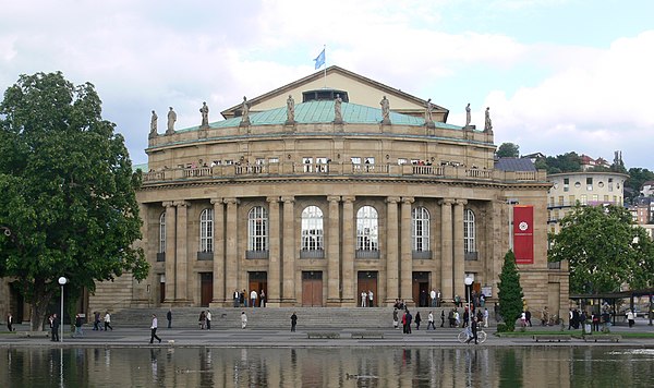 Opera House of Staatstheater Stuttgart