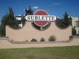 Sublette – Veduta