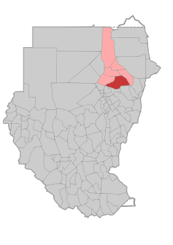 Sudan district map Shendi.svg