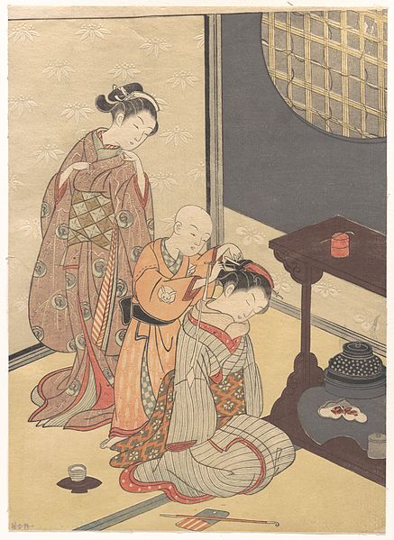 File:Suzuki Harunobu (1766) Daisu no yau (embossed).jpg