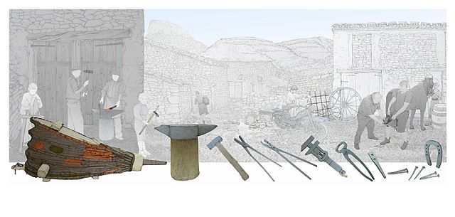 Smithing process in Mediterranean environment, Valencian Museum of Ethnology