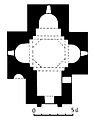 Plan de la cathédrale de Talin