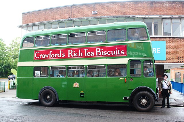 Preserved Bristol K5G in Taunton in May 2022