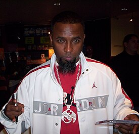 Tech N9ne at the release signing for Everready (The Religion) on November 6, 2006