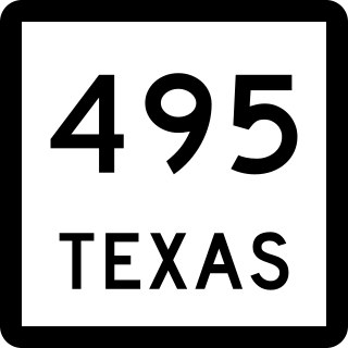 <span class="mw-page-title-main">Texas State Highway 495</span> Highway in Texas