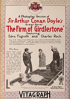 <i>The Firm of Girdlestone</i> (film) 1916 silent film