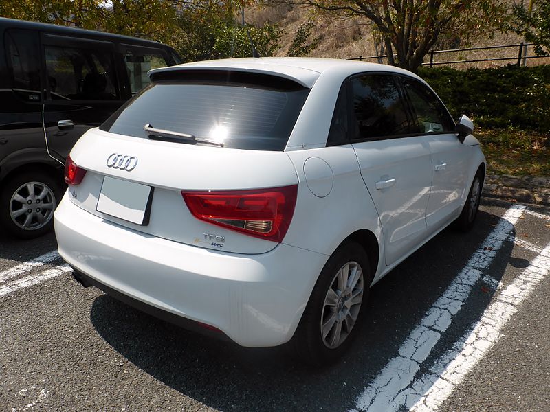 File:The rearview of Audi A1 Sportback 1.4 TFSI.JPG