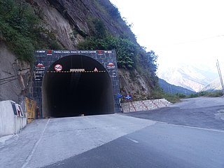 <span class="mw-page-title-main">Theng Tunnel</span> Longest road tunnel in the state of Sikkim