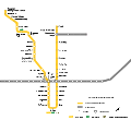 Thumbnail for File:Toronto Line 1 Yonge–University Map 2022.svg