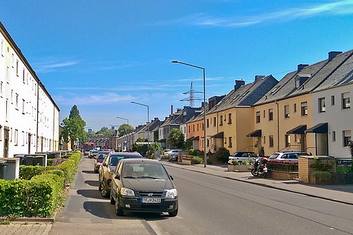 Trier Franz-Georg-Straße nach Norden