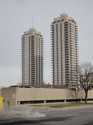 <span class="mw-page-title-main">Riley Towers</span> High-rise residential buildings in Indianapolis, Indiana, U.S.