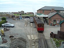 Tywyn Wharf station, 2008 Tywyn Wharf layout - 2008-03-18.jpg