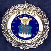 USAF Recruiting Service Badge with Silver Wreath-1st Award.jpg
