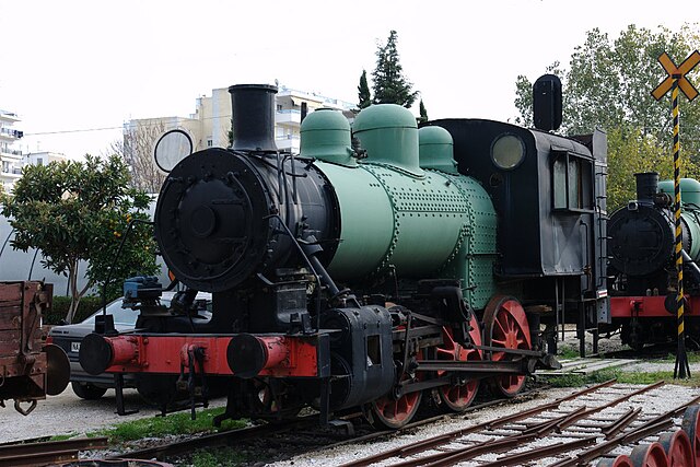 Image: USATC S100 locomotive Thessaloniki