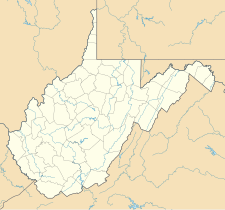 West Virginia Carnegie libraries map is located in West Virginia