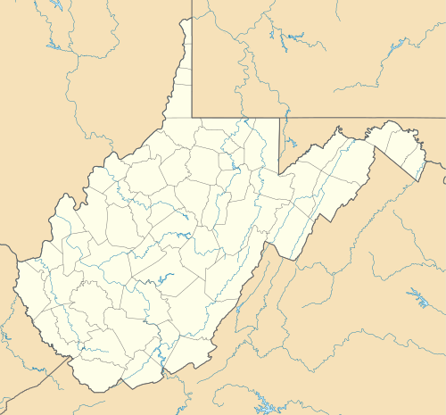 500px USA West Virginia Location Map.svg 